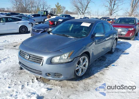 2012 Nissan Maxima 3.5 Sv из США, поврежденный, VIN 1N4AA5AP6CC840979